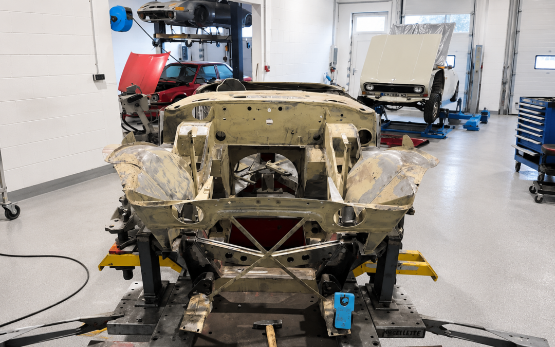 Karosserieinstandsetzung eines BMW 635 CSi